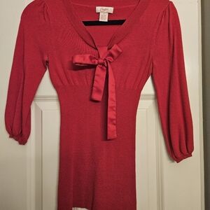 Candies Fitted Bow Top